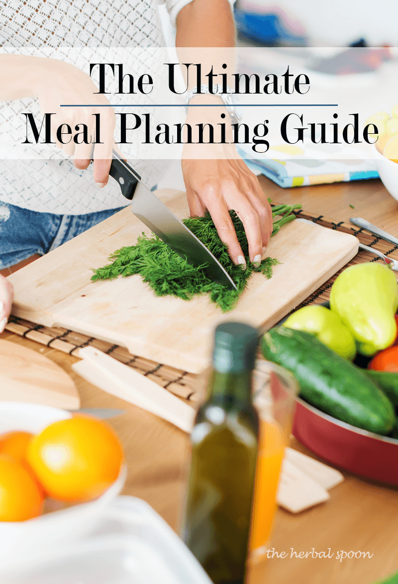Meal planning made easy. How to make a meal plan that's fast, easy and saves you the most money! - The Herbal Spoon