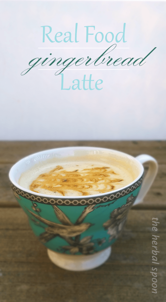 Nourishing gingerbread latte, naturally sweetened (with an herbal coffee option) - The Herbal Spoon