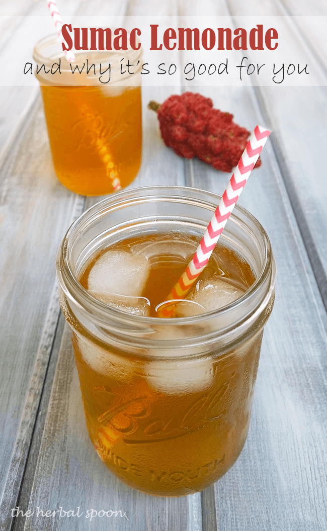 Sumac lemonade recipe and why it's so good for you - The Herbal Spoon