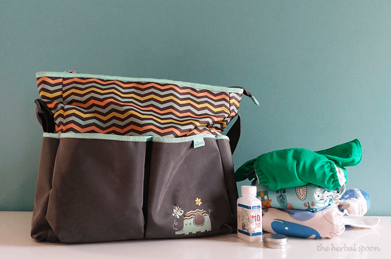 Diaper bag essentials for the crunchy mom - The Herbal Spoon
