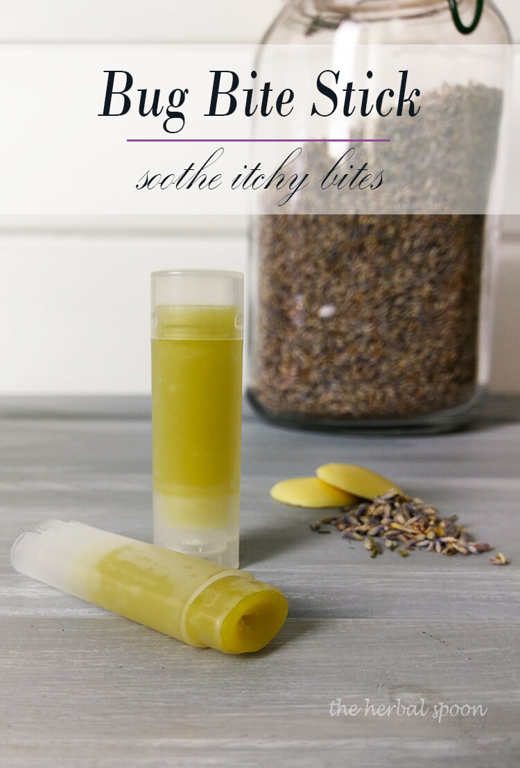 Get soothing relief from itchy bug bites with this portable bug bite relief stick - The Herbal Spoon
